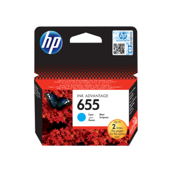 HP 655 Camgöbeği Orijinal Ink Advantage Mürekkep Kartuşu