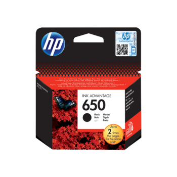 HP 650 Siyah Orijinal Ink Advantage Mürekkep Kartuşu