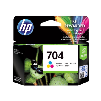 HP 704 Üç Renkli Orijinal Ink Advantage Mürekkep Kartuşu