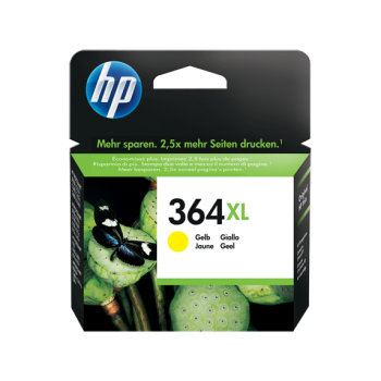 HP 364XL Yüksek Kapasiteli Sarı Orijinal Mürekkep Kartuşu