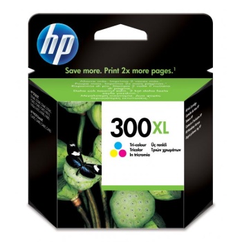 HP 300XL Yüksek Kapasiteli Üç Renkli Orijinal Mürekkep Kartuşu