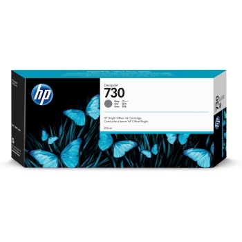 P2V72A — HP 730 300 ml Gri DesignJet Mürekkep Kartuşu