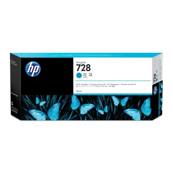 F9K17A HP 728 300 ml Camgöbeği DesignJet Mürekkep Kartuşu