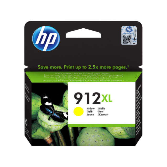 3YL83AE HP 912XL High Yield Yellow Original Ink Cartridge