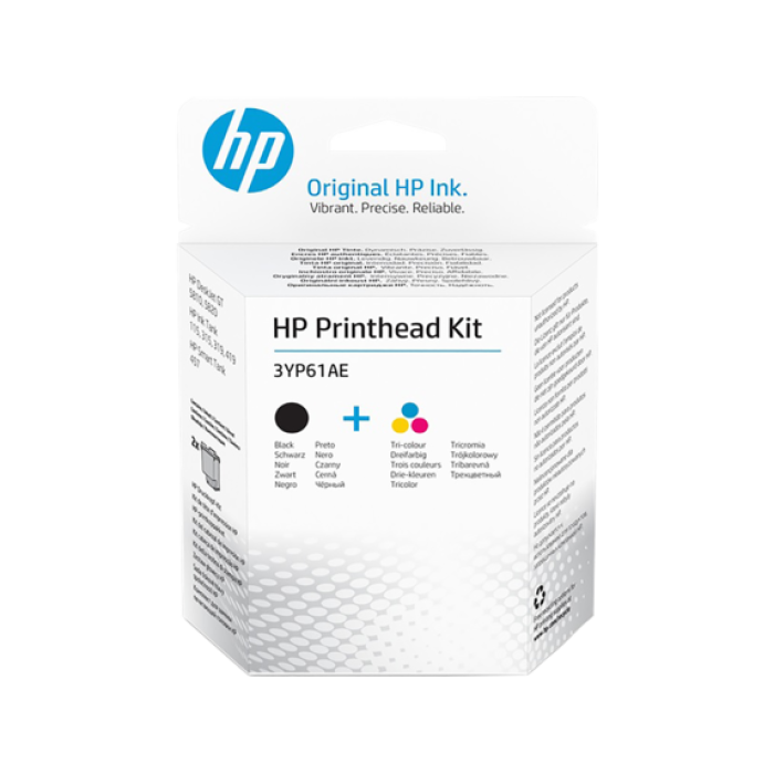3YP61AE HP Siyah/Üç Renkli GT Baskı Kafası Takımı