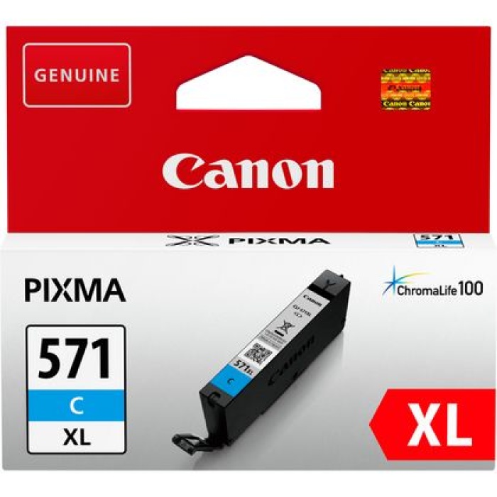 CANON CLI-571XL C Yüksek Kapasiteli Mavi Mürekkep Kartuşu