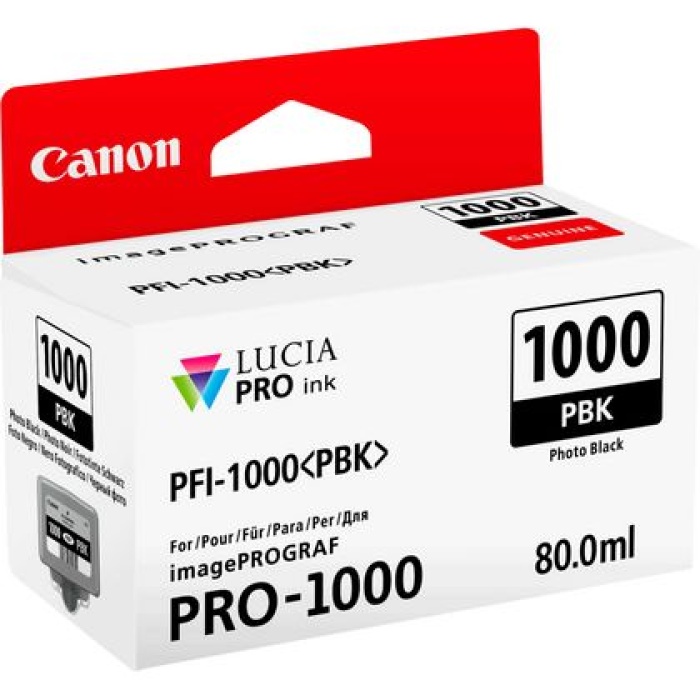 CANON INK PFI-1000 PBK Foto Siyah Mürekkep Kartuşu