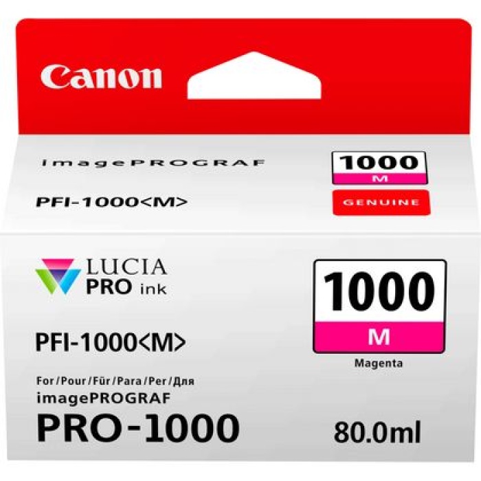 CANON PFI-1000 M Macenta Mürekkep Kartuşu