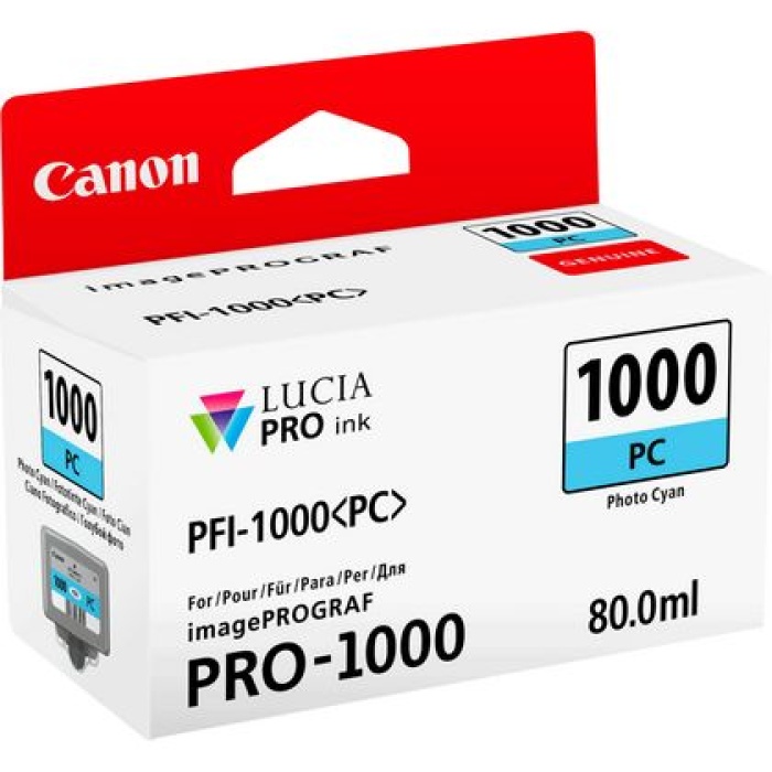 CANON PFI-1000 PC Foto Mavi Mürekkep Kartuşu