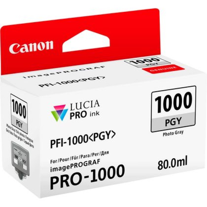 CANON PFI-1000 PGY Foto Gri Mürekkep Kartuşu