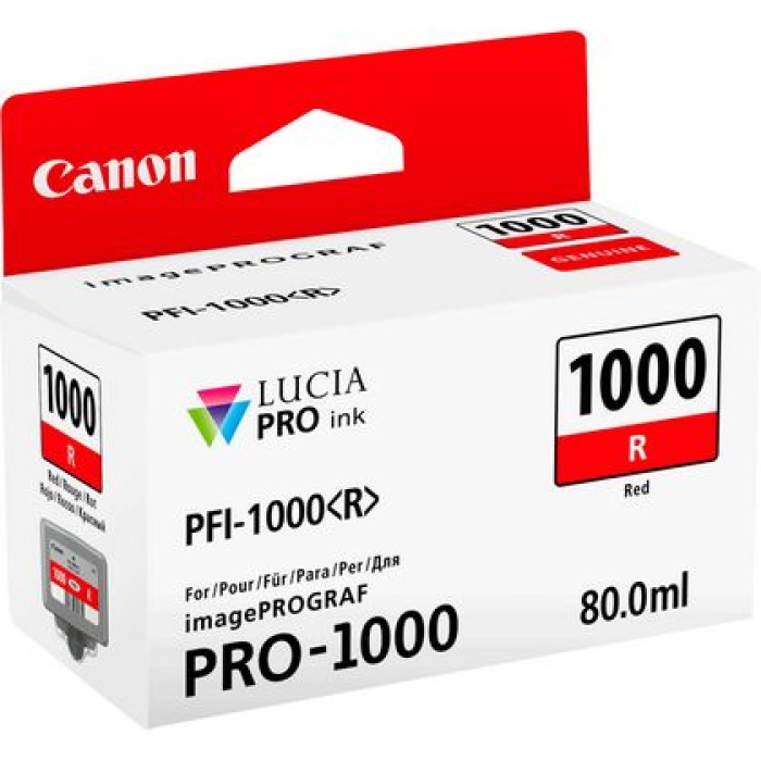 CANON PFI-1000 R Kırmızı Mürekkep Kartuşu