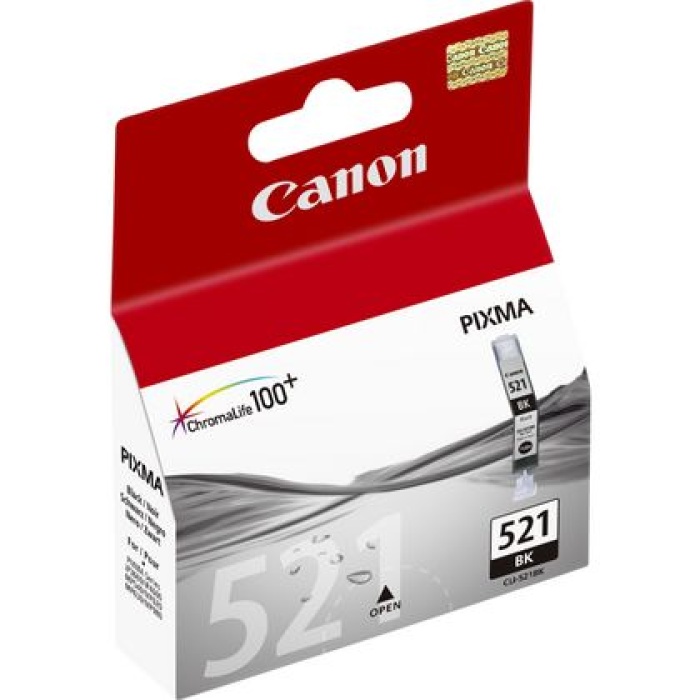 CANON CLI-521 BK Siyah Mürekkep Kartuşu