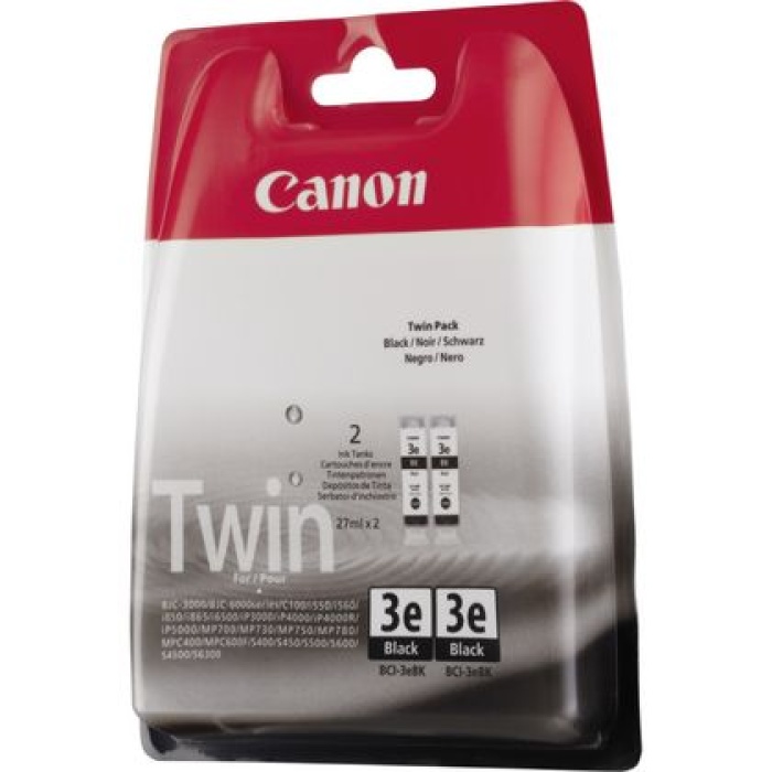 CANON BCI-3EBK İkili Paket Siyah Mürekkep Kartuşu