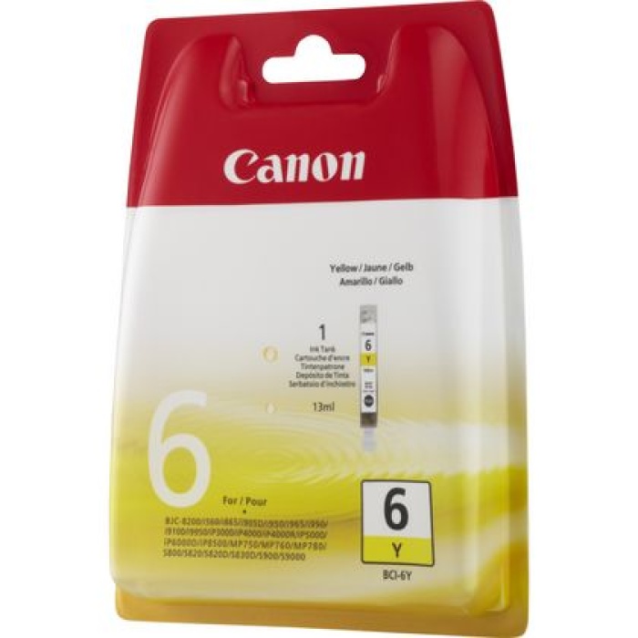 CANON BCI-6Y Sarı Mürekkep Kartuşu