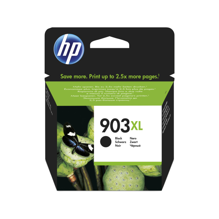 HP 903XL Yüksek Kapasiteli Siyah Orijinal Mürekkep Kartuşu