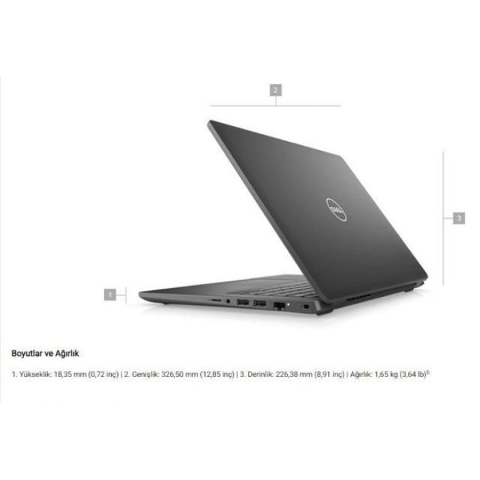 DELL Latitude 3410 (N013L341014EMEA_U) Ci5-10310U, 8GB, 256GB SSD, Intel UHD, 14.0 FHD, Ubuntu