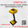 PNL-PD2-1N2N11SE- PANEL KÜRSÜ ÇİFTLİ PEDALLI 1K+2K