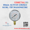 MANOMETRE ALT BAĞ. KURU TİP 40X100