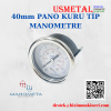 MANOMETRE PANO TİPİ KURU TİP 40X16