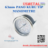 MANOMETRE PANO TİPİ KURU TİP 63X25