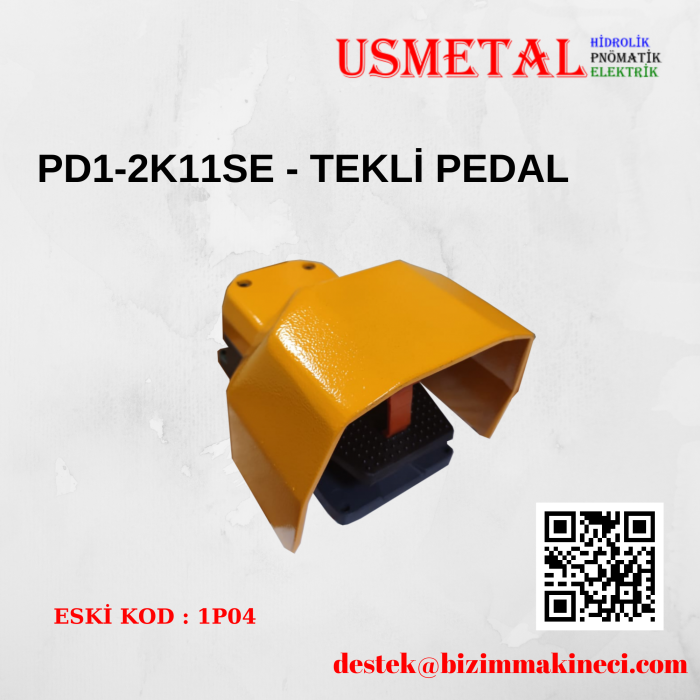 PD1-2K11SE - TEKLİ PEDAL