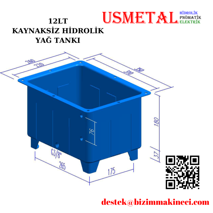 FORM 12LT TANK