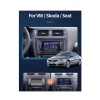 Skoda Grubu 7 İnç Android Multimedya Sistemi 4 GB RAM 64 GB Hafıza 8 Çekirdek Navigatör Premium Series