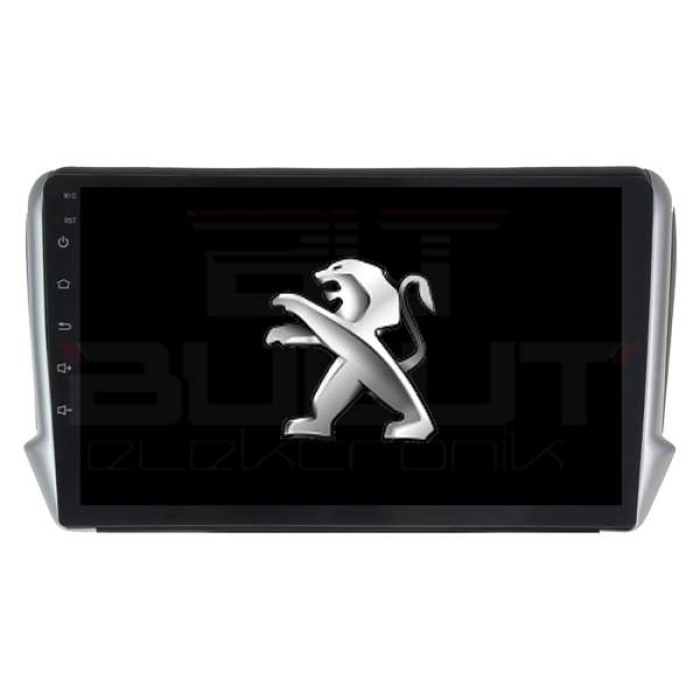 Peugeot 208 Android Multimedya Sistemi 10 İnç (2013-2020) 1 GB Ram 16 GB Hafıza 4 Çekirdek Navibox