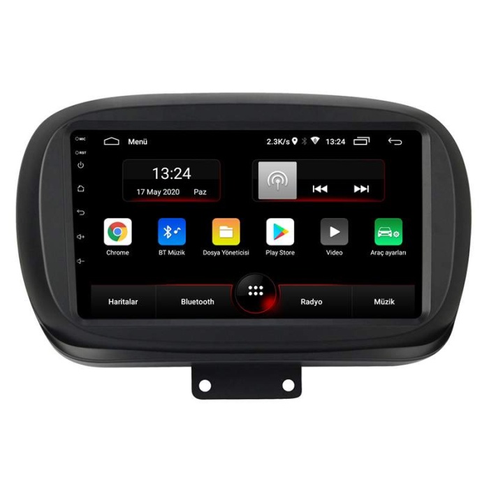 Fiat 500X Android Multimedya Sistemi (2014-2021) 2 GB Ram 16 GB Hafıza 4 Çekirdek Navigatör