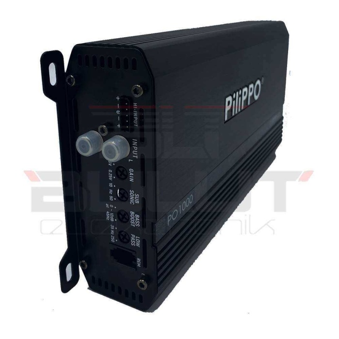 Pilippo PO-1000 1X1000 Watt Mono Class D Oto Amfi