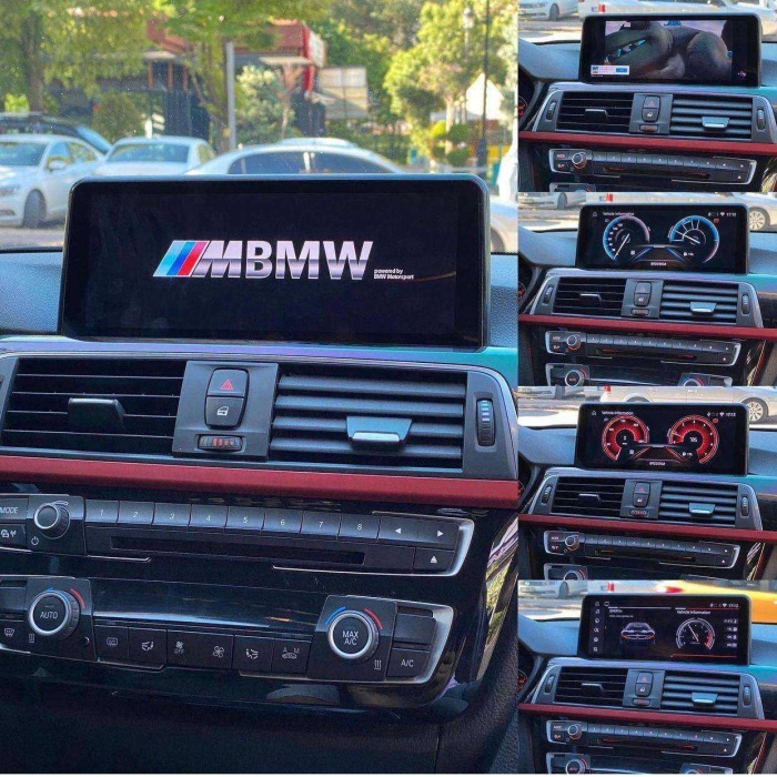 BMW F30 Anroid NBT 4 Ram 64 Hafıza Qualcomm İşlemci Kablosuz CarPlay 10.25 İnç