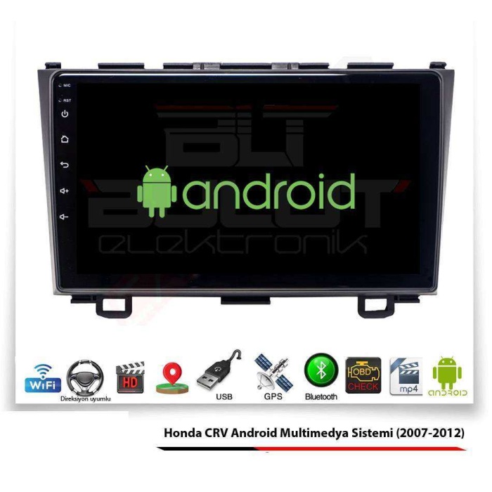 Honda CRV Android Multimedya Sistemi (2007-2012) 2 GB Ram 16 GB Hafıza 4 Çekirdek Navibox