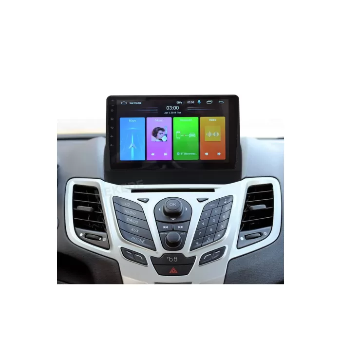 Ford Fiesta Android Multimedya Sistemi (2013-2016) 2 GB Ram 32 GB Hafıza 4 Çekirdek İphone CarPlay Android Auto Navigatör