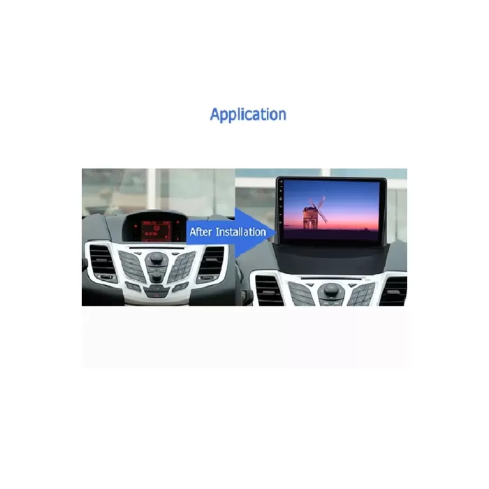 Ford Fiesta Android Multimedya Sistemi (2013-2016) 4 GB Ram 64 GB Hafıza 8 Çekirdek İphone CarPlay Android Auto Cadence Soundstream Pyle