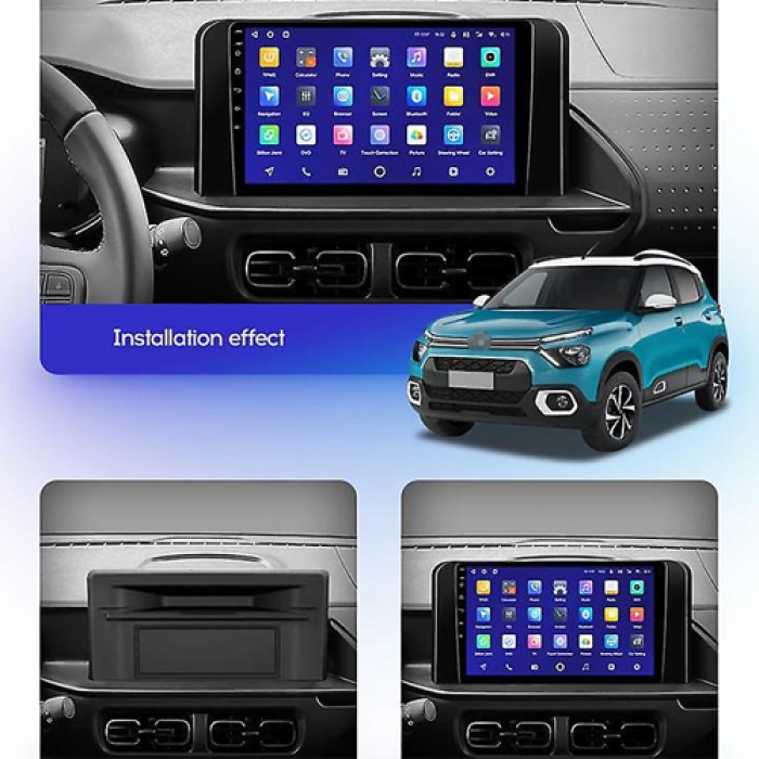 Citroen C3 Multimedya (2021-2023) 2 GB RAM 32 GB Hafıza 4 Çekirdek FOR-X