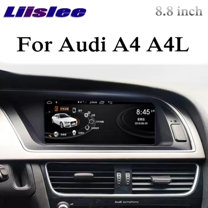 Audi A4 B8 Kasa Android Multimedya Sistemi (2009-2016) 8 GB Ram 256 GB Hafıza 16 Çekirdek Snapdragon Qualcomm işlemci Navigatör Premium Series