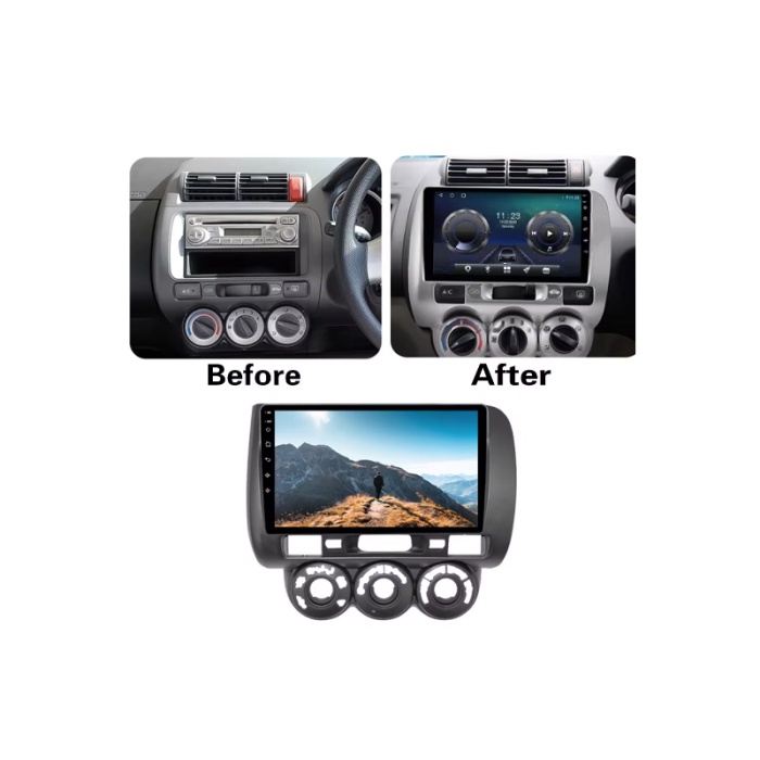 Honda City A.K Multimedya (2002-2008) 2 GB RAM 32 GB Hafıza 4 Çekirdek Nakamichi