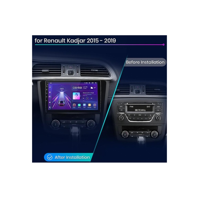 Renault Kadjar Multimedya (2015-2017) 4 GB RAM 64 GB Hafıza 8 Çekirdek Navigatör Premium Series