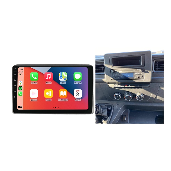 Renault Master Multimedya (2020-2025) 2 GB RAM 32 GB Hafıza 4 Çekirdek Cadence