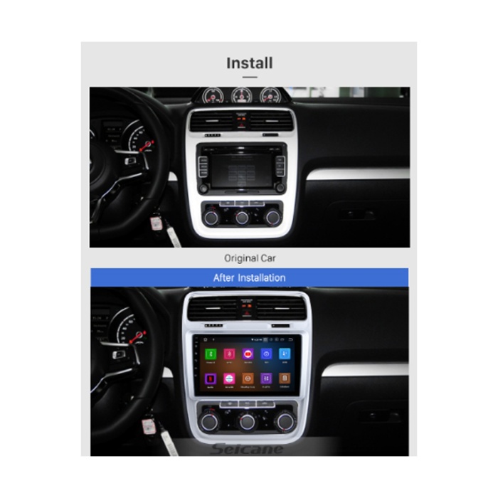 Volkswagen Scirocco Multimedya (2013-2017) 4 GB RAM 64 GB Hafıza 8 Çekirdek Navigatör Premium Series