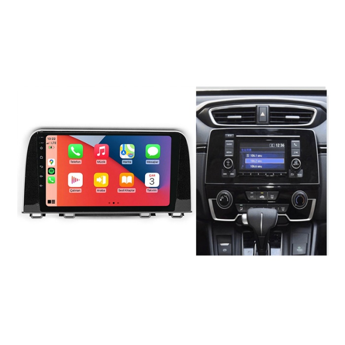Honda CR-V Multimedya (2018-2020) 3 GB RAM, 32 GB Hafıza, 4 Çekirdek, Newfron