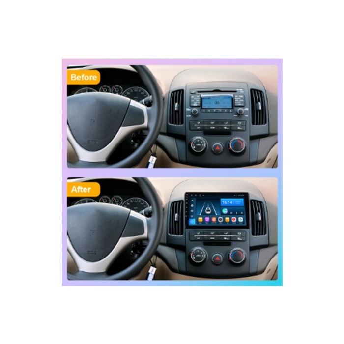 Hyundai i30 Analog Klima Multimedya (2008-2011) 2 GB RAM 32 GB Hafıza 4 Çekirdek Cadence