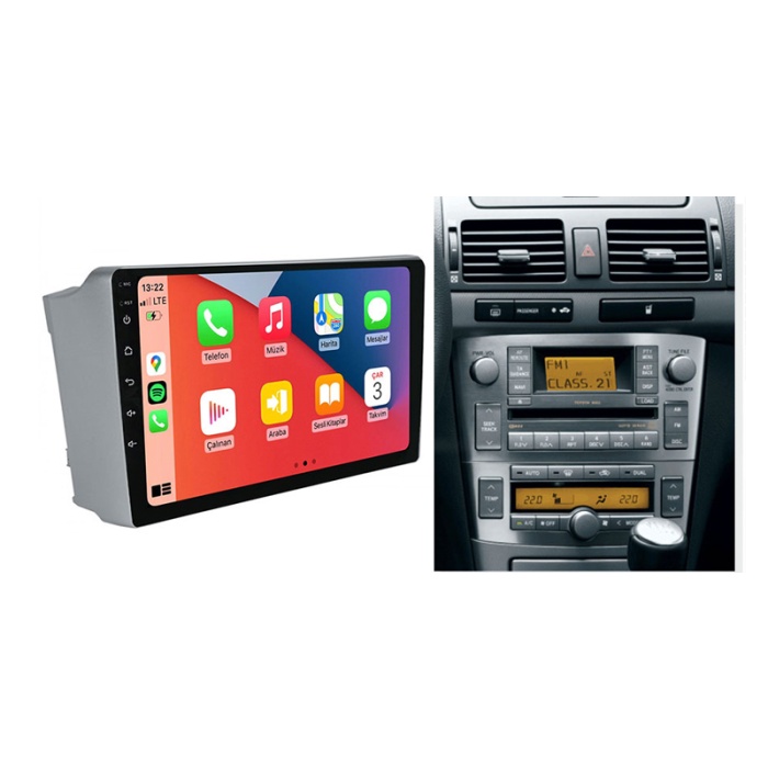 Toyota Avensis Multimedya (2002-2007) 2 GB RAM 32 GB Hafıza 4 Çekirdek Nakamichi