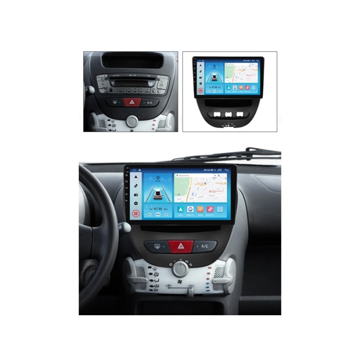 Citroen C1 Multimedya (2005-2014) 2 GB RAM 32 GB Hafıza 4 Çekirdek Necvox