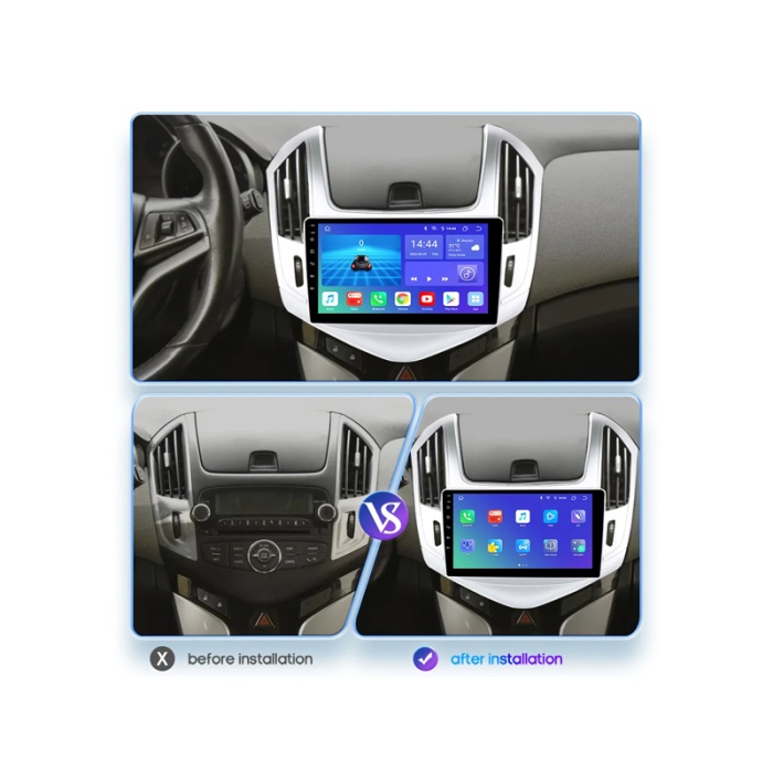 Chevrolet Cruze Multimedya (2013-2015) 2 GB RAM 32 GB Hafıza 8 Çekirdek Navigatör Premium Series