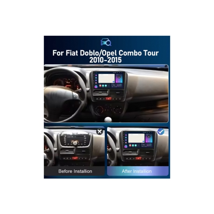 Fiat Doblo Multimedya D3 (2010-2015) 2 GB RAM 32 GB Hafıza 4 Çekirdek Cadence