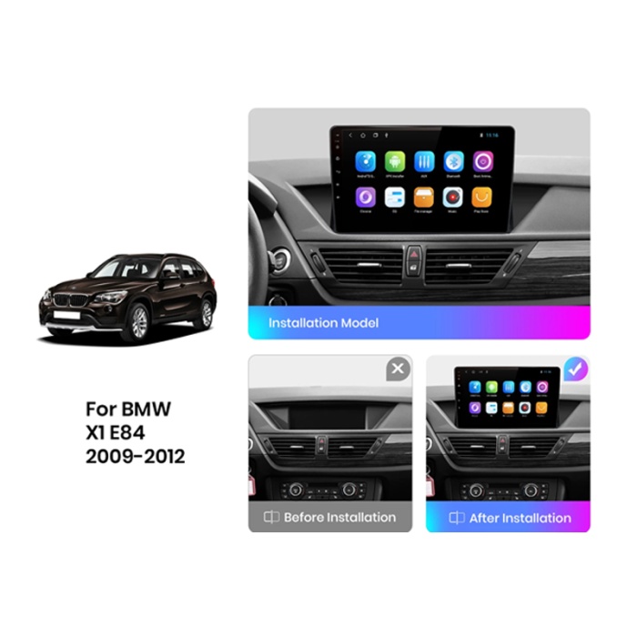 BMW X Serisi X1 E84 Multimedya 2 GB RAM 32 GB Hafıza 4 Çekirdek Nakamichi