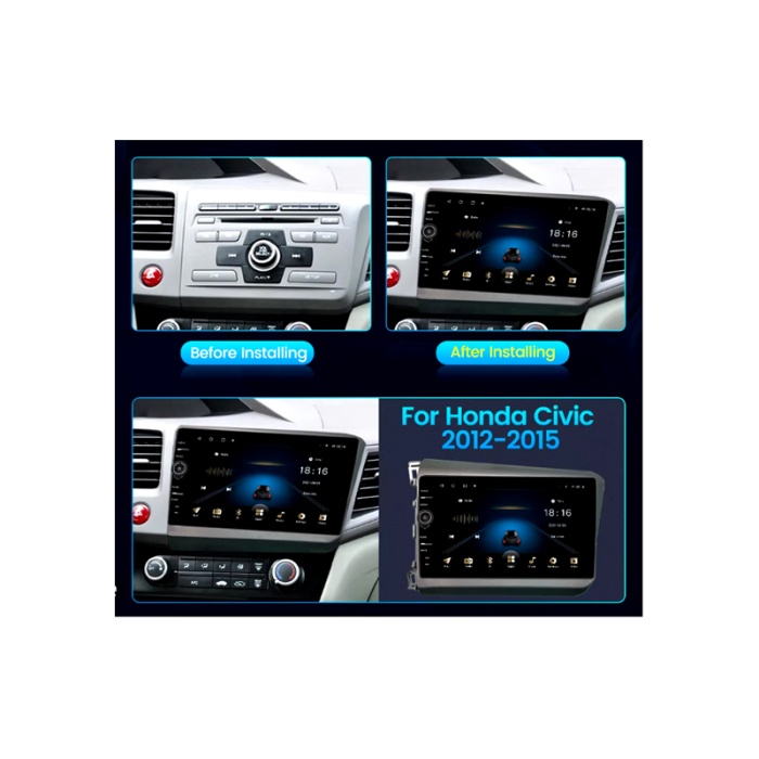 Honda Civic FB7 Multimedya (2012-2015) 2 GB RAM 32 GB Hafıza 4 Çekirdek Soundway