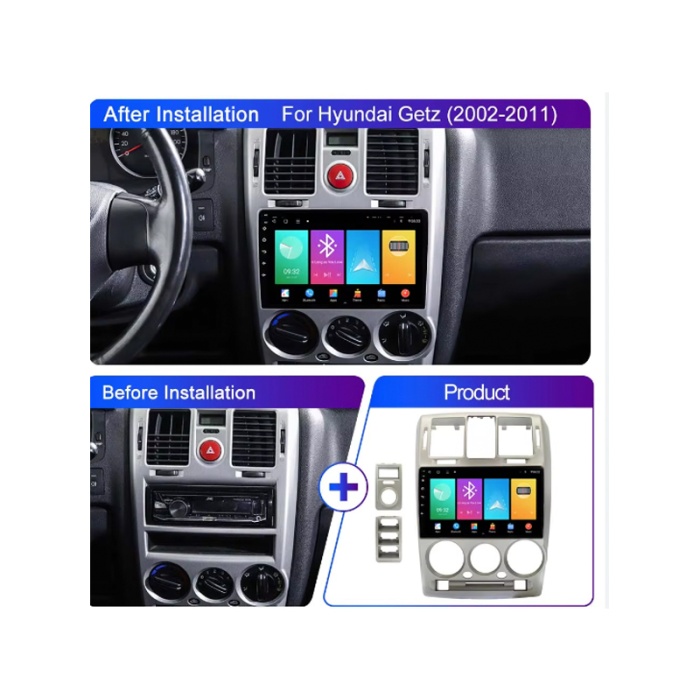 Hyundai Getz Multimedya (2001-2012) 2 GB RAM 32 GB Hafıza 4 Çekirdek Soundway