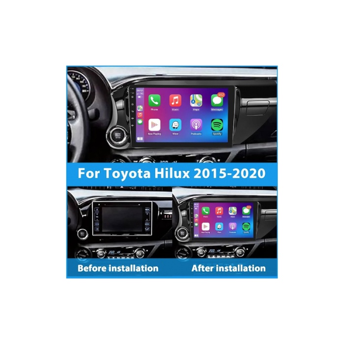 Toyota Hilux Multimedya (2015-2020) 4 GB RAM 64 GB Hafıza 8 Çekirdek Navigatör Premium Series